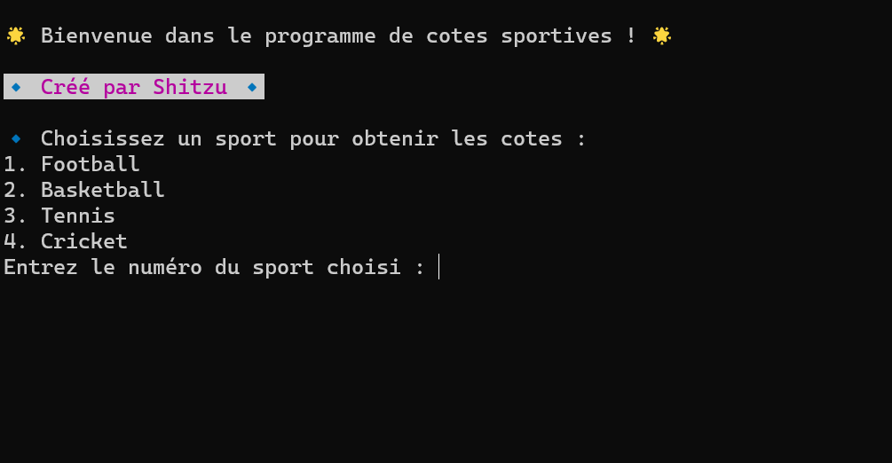 Cotes Sportives